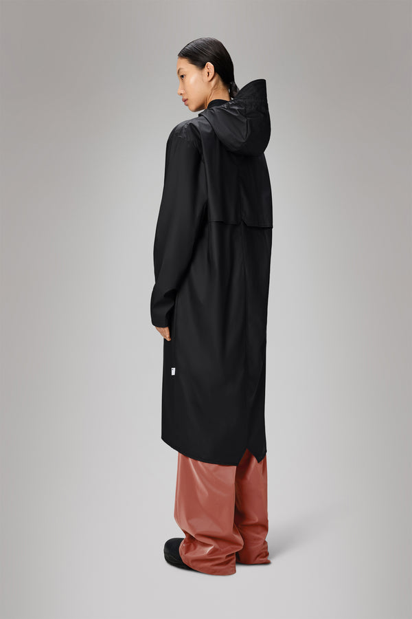 Rains Longer Jacket Black
