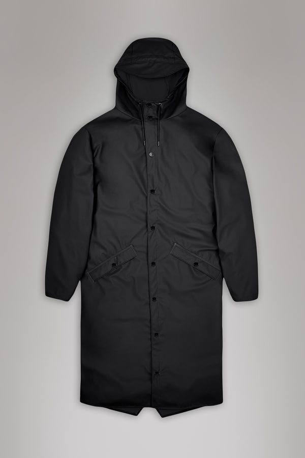 Rains Longer Jacket Black