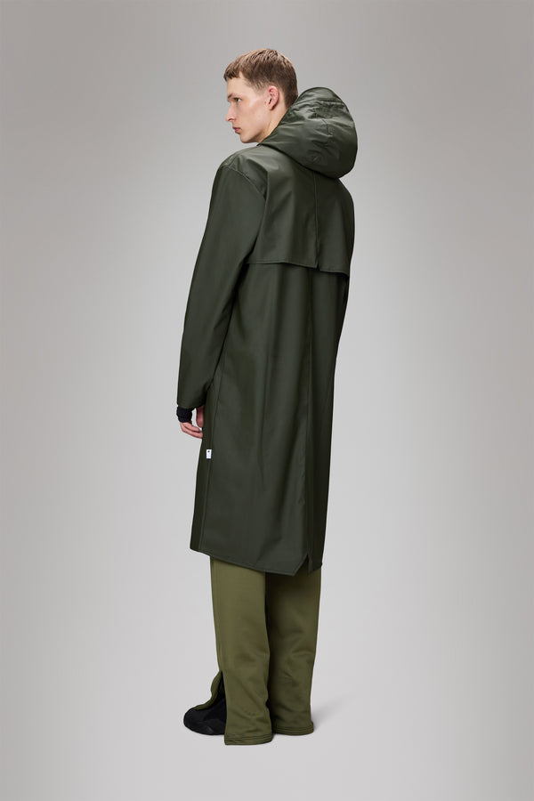 Rains Longer Jacket Green