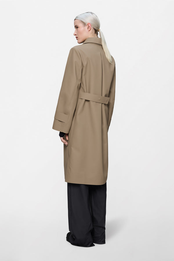 Rains Nara Long W Jacket Beige