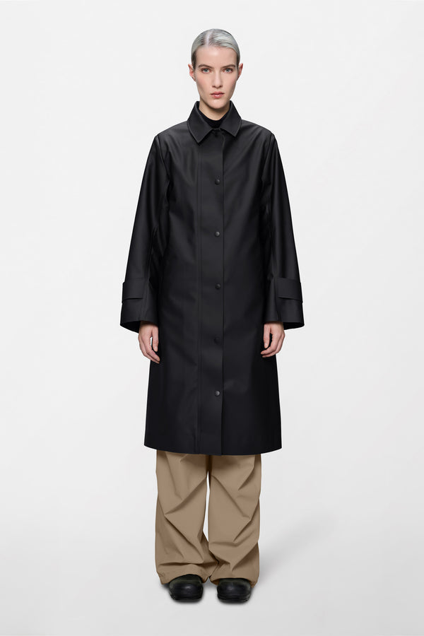 rains Nara Long W Jacket Black