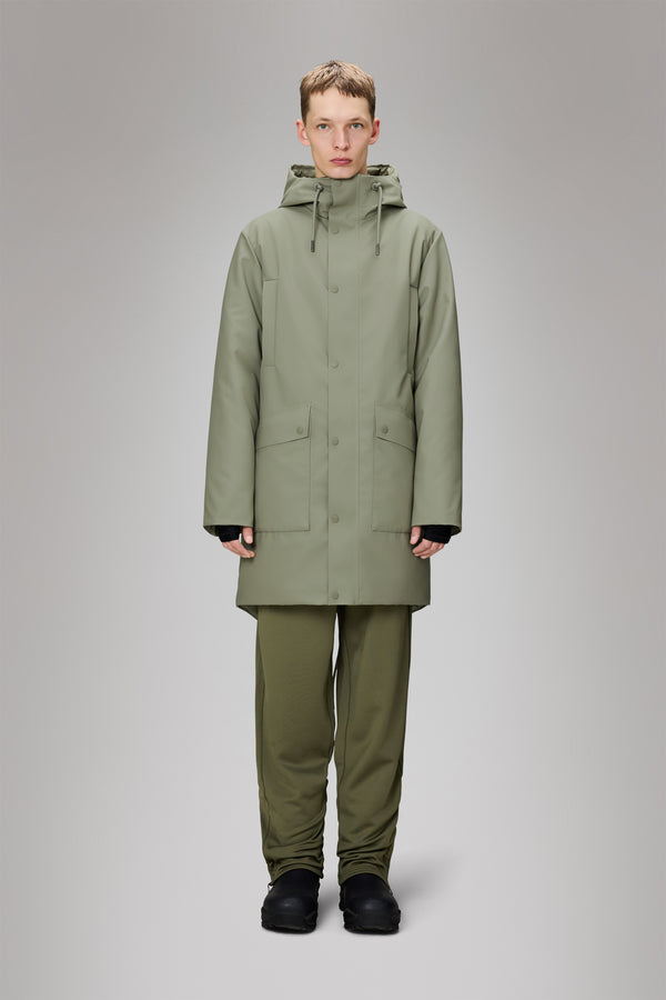rains Nome Long Parka Drift