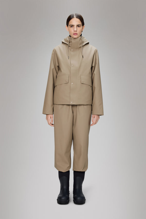 rains Nome Short W Parka Beige