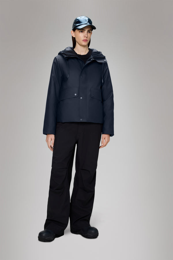 Rains Nome Short W Parka Navy