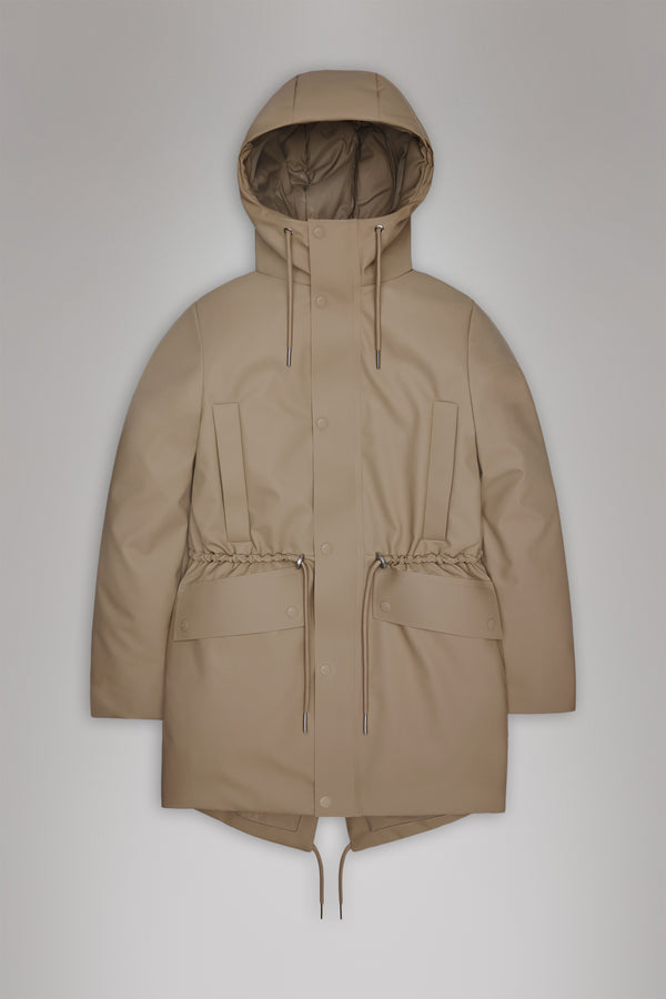 Rains Nome String W Parka Beige
