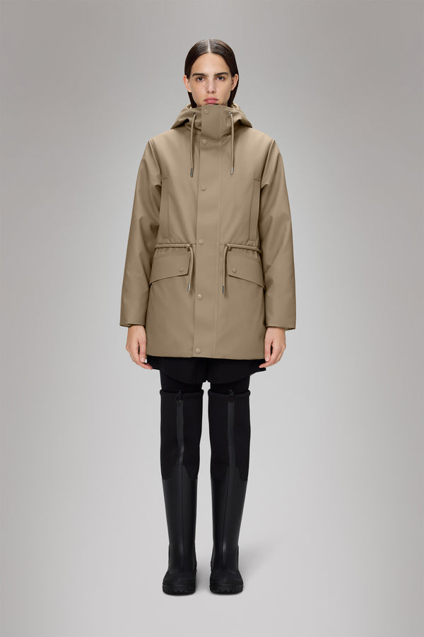 rains Nome String W Parka Beige