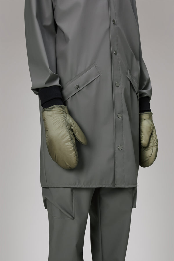 Rains Puffer Mittens Ripstop Marsh