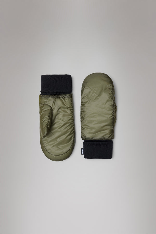 rains Puffer Mittens Ripstop Marsh
