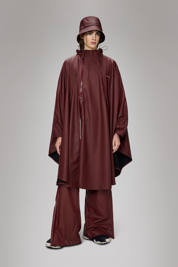 Rains Rains X Umbro Apollo Cape Maroon Red