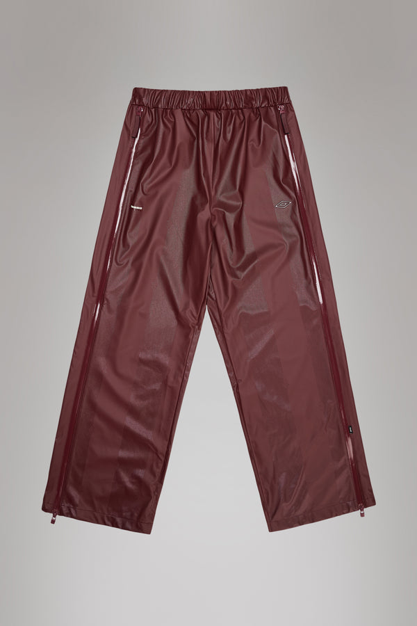 Rains Rains X Umbro Apollo Pants Wide Maroon Red
