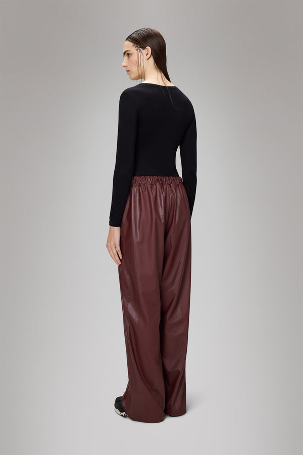 Rains Rains X Umbro Apollo Pants Wide Maroon Red