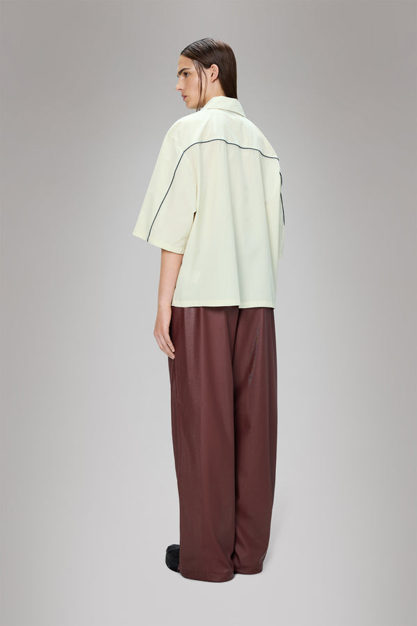 Rains Rains X Umbro Drill Overshirt Vintage White