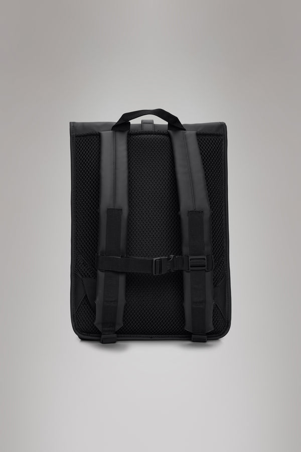Rains Rolltop Rucksack Black