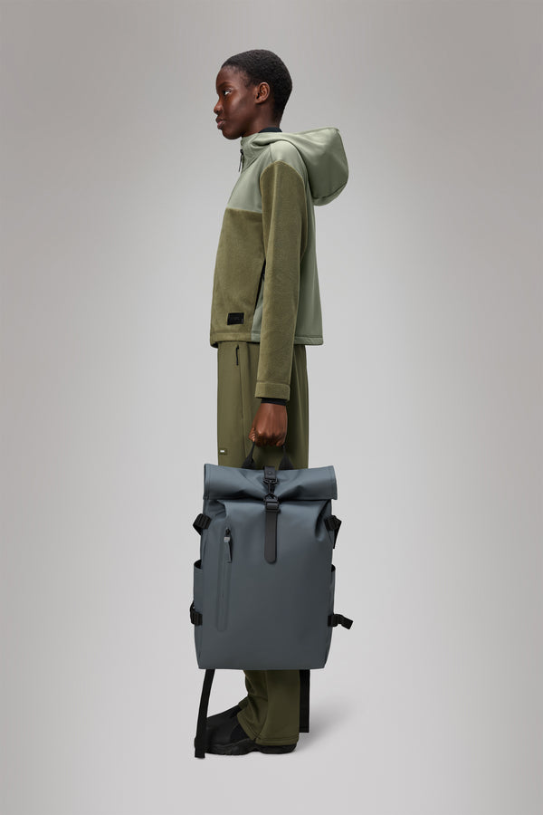 Rains Rolltop Rucksack Large Lagoon