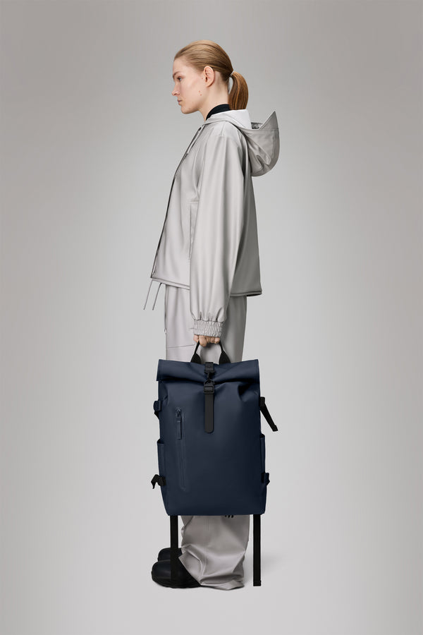 Rains Rolltop Rucksack Large Navy