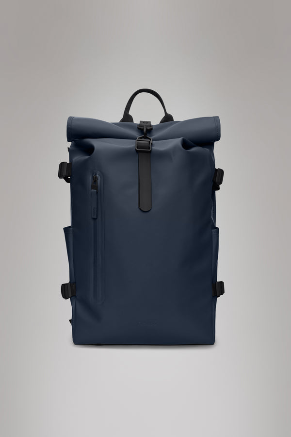 rains Rolltop Rucksack Large Navy