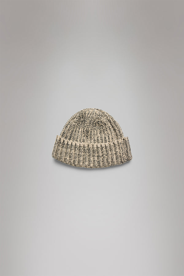 rains Sapa Knit Beanie Beige/Black