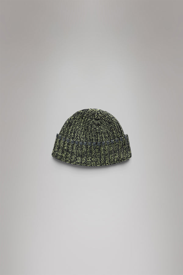rains Sapa Knit Beanie Black/Acid