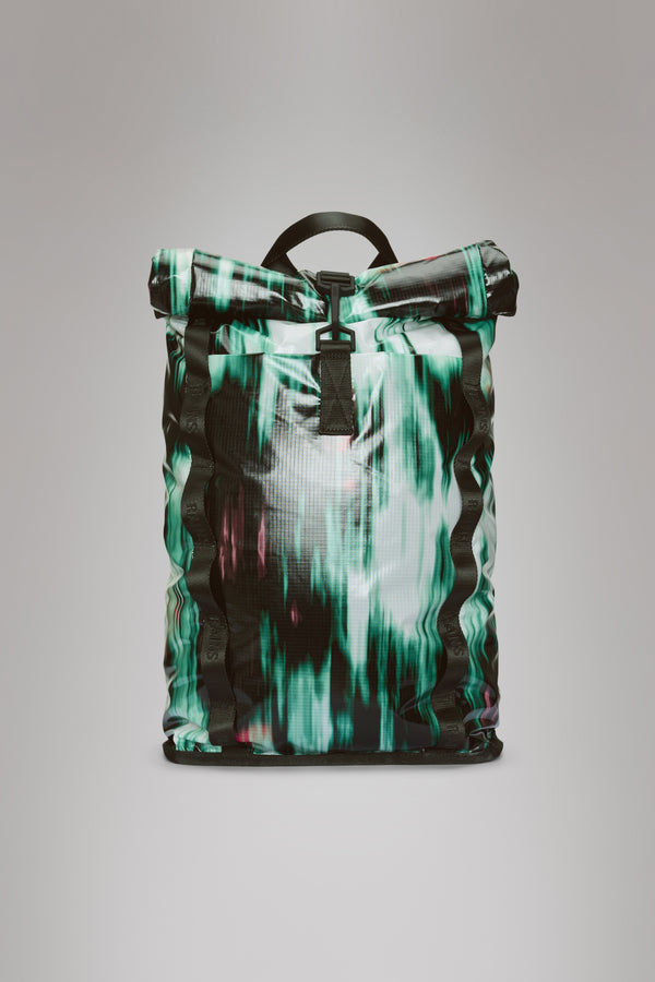 rains Sibu Rolltop Rucksack Blur