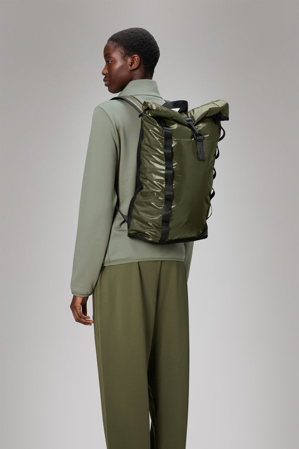 Rains Sibu Rolltop Rucksack Marsh