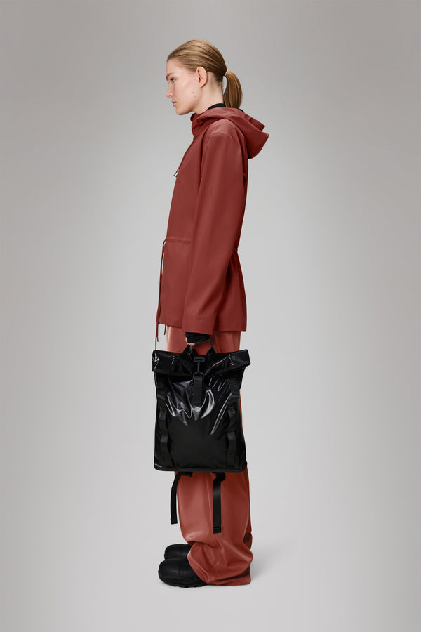 Rains Sibu Rolltop Rucksack Mini Black