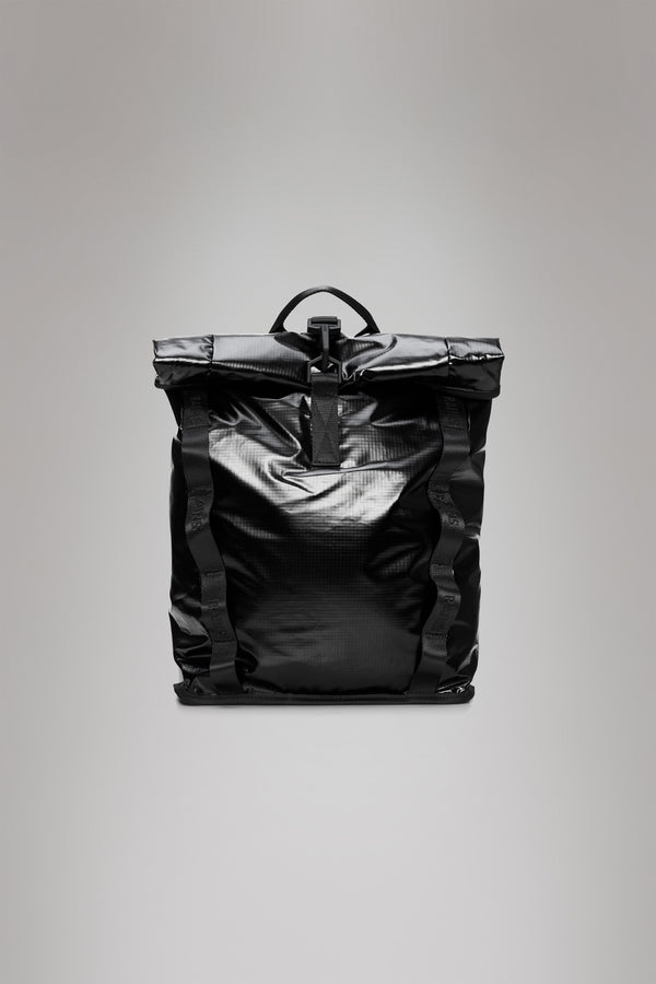 rains Sibu Rolltop Rucksack Mini Black