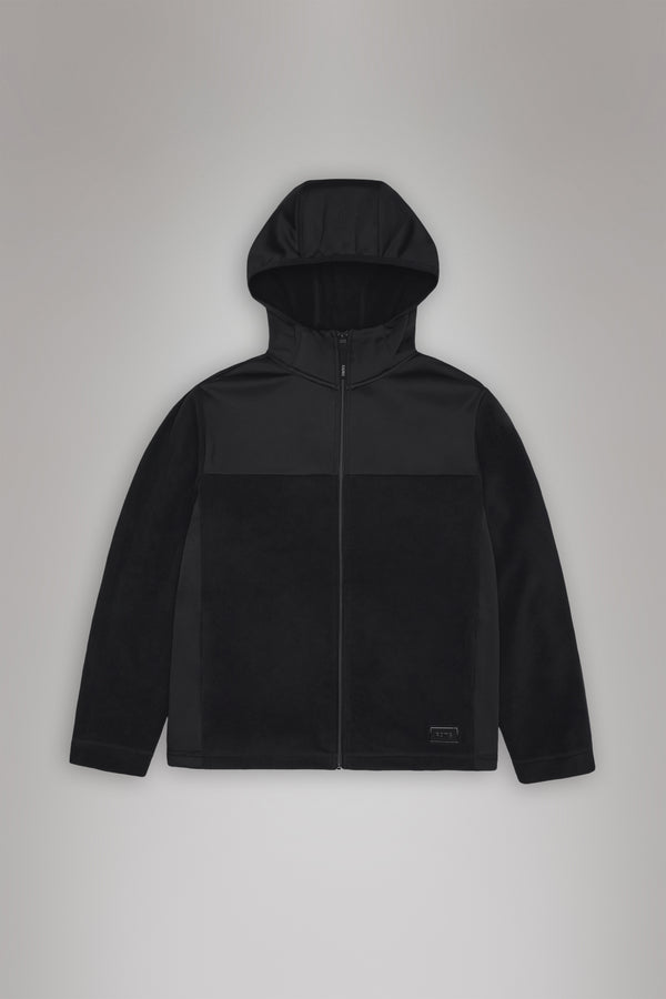 Rains Sintra Fleece Reverse Jacket Black