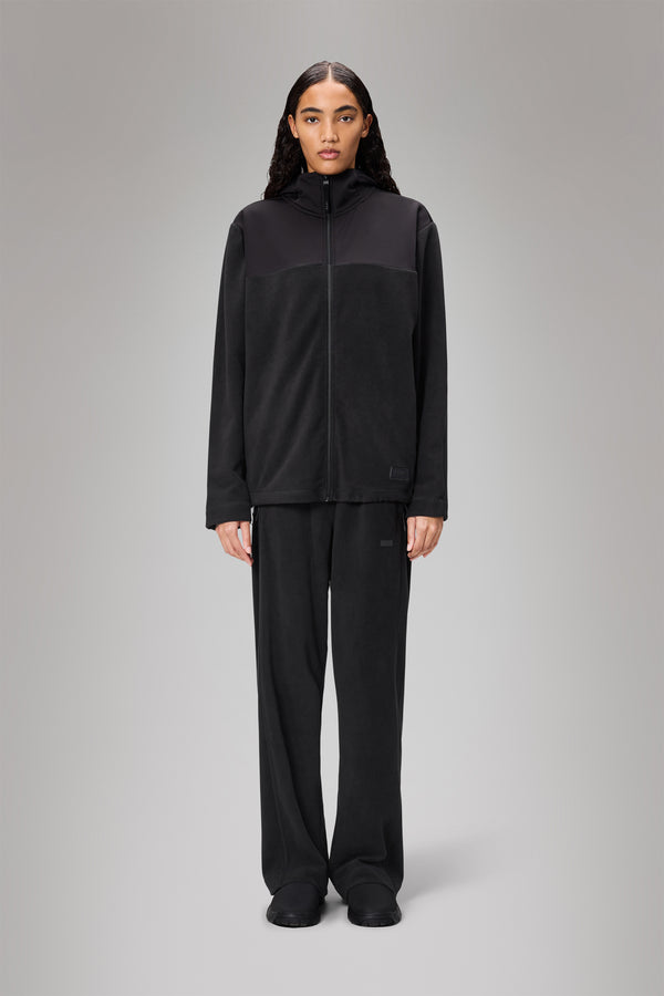 rains Sintra Fleece Reverse Jacket Black