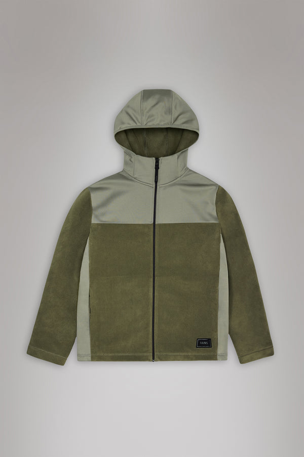 Rains Sintra Fleece Reverse Jacket Marsh