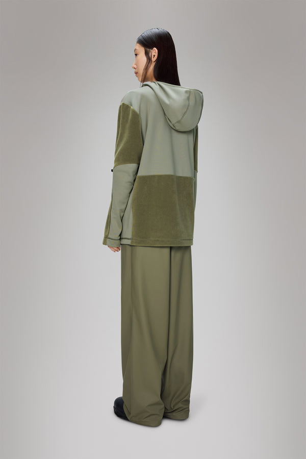 Rains Sintra Fleece Reverse Jacket Marsh