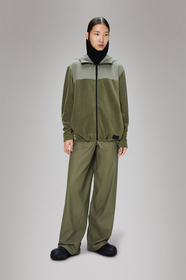 Rains Sintra Fleece Reverse Jacket Marsh