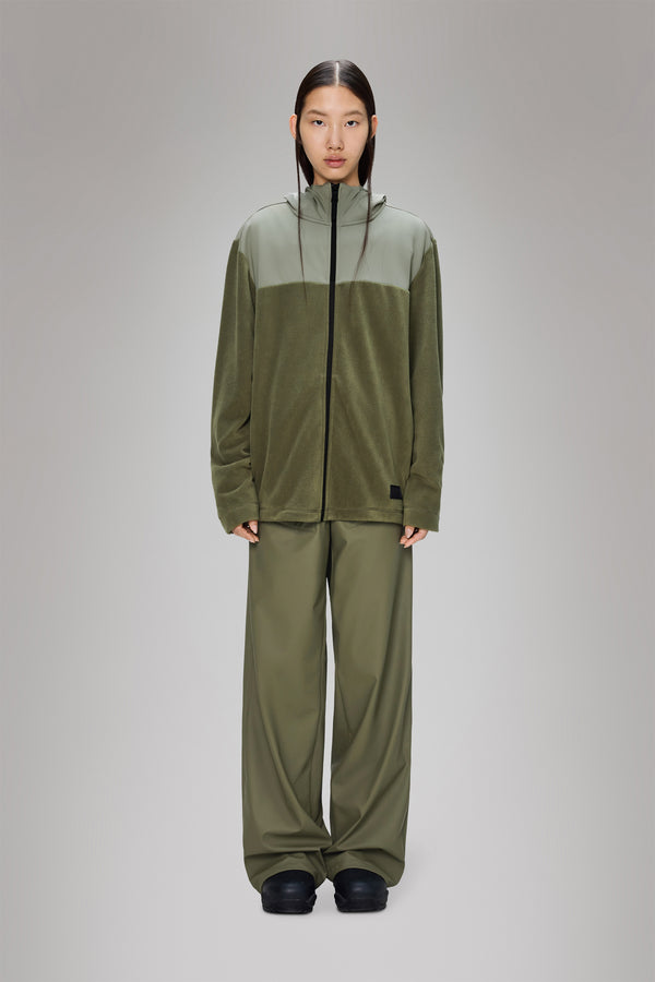 rains Sintra Fleece Reverse Jacket Marsh
