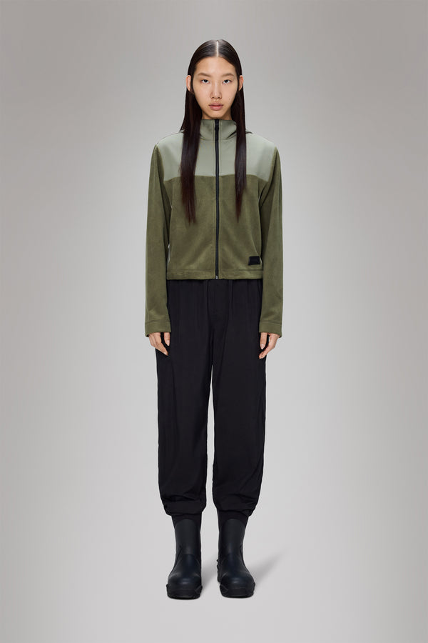 rains Sintra Fleece Reverse W Jacket Marsh