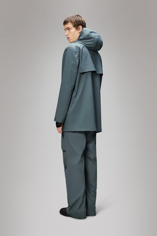 Rains Suva Hardshell Long Jacket Lagoon