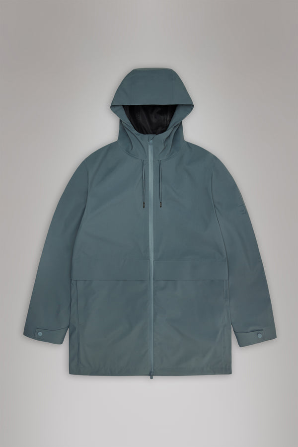 Rains Suva Hardshell Long Jacket Lagoon