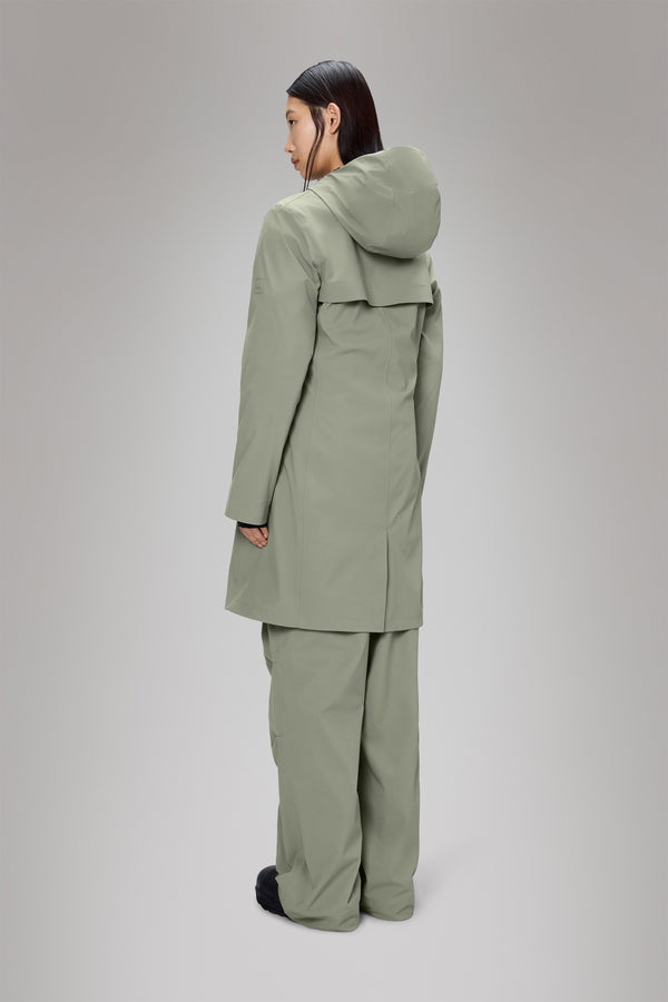 Rains Suva Hardshell Long W Jacket Drift