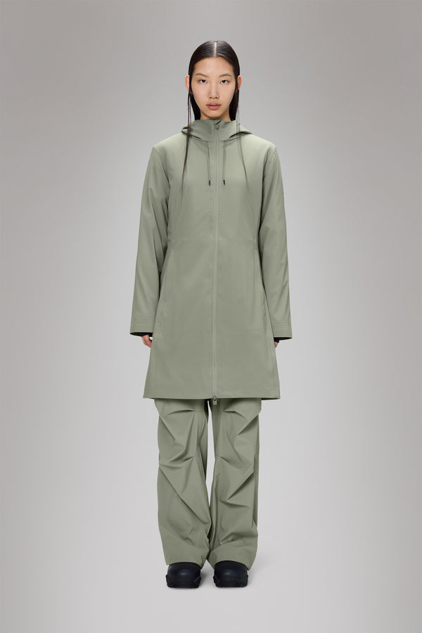 rains Suva Hardshell Long W Jacket Drift