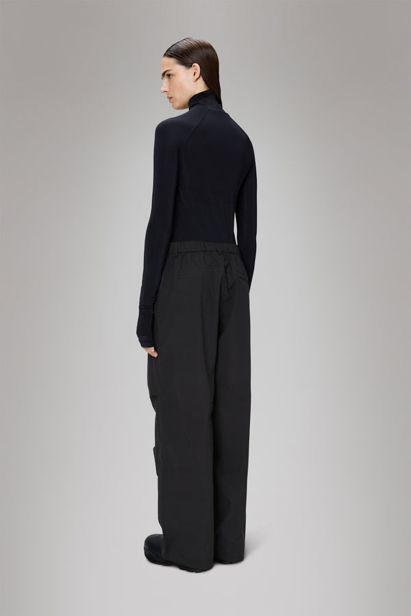 Rains Suva Hardshell Pants Wide Black