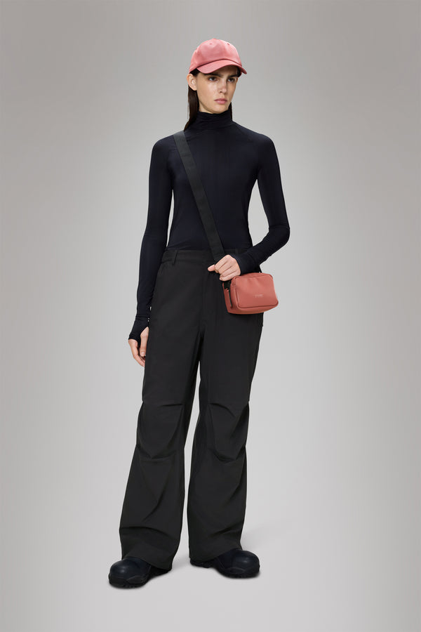 Rains Suva Hardshell Pants Wide Black