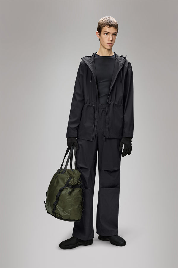 Rains Suva Hardshell Pants Wide Black