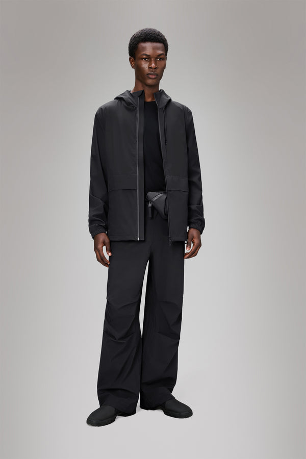 Rains Suva Hardshell Pocket Jacket Black