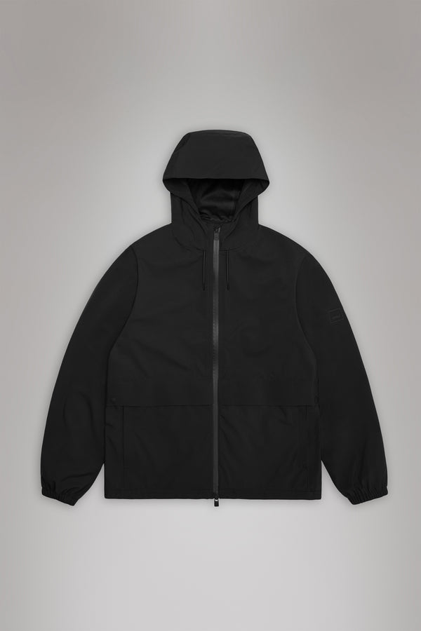 Rains Suva Hardshell Pocket Jacket Black