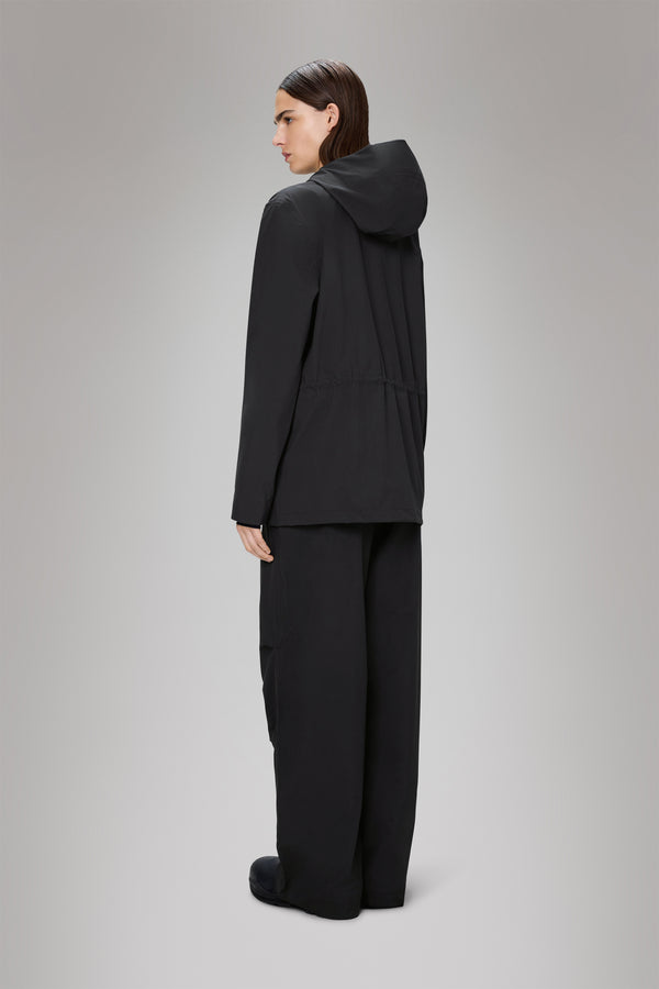 Rains Suva Hardshell String W Jacket Black