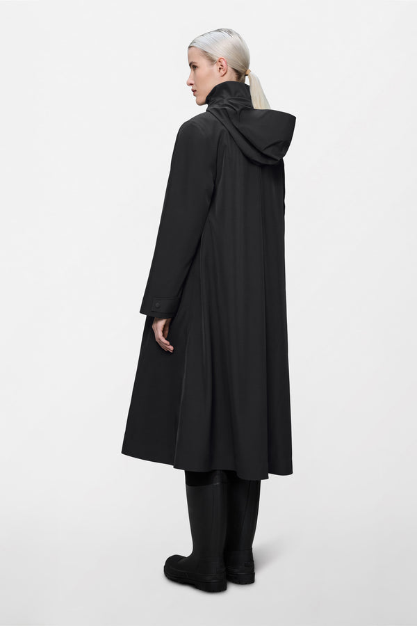 Rains Suva Softshell A-Line W Jacket Black