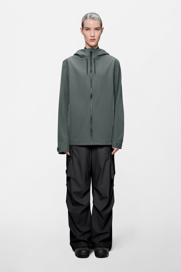 rains Suva Softshell Jacket Dark Grey