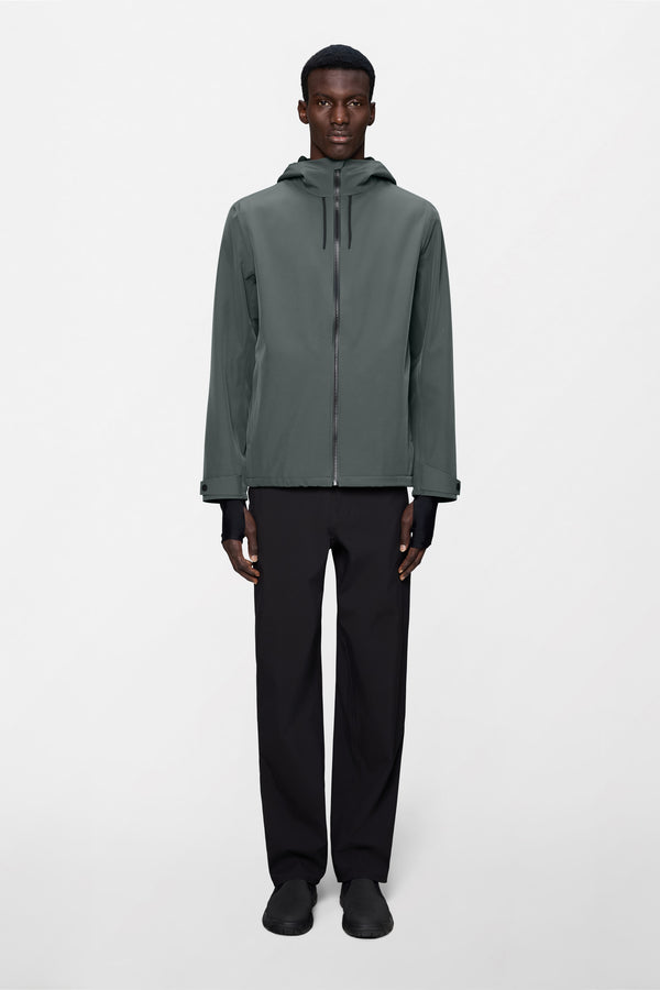 rains Suva Softshell Jacket Dark Grey