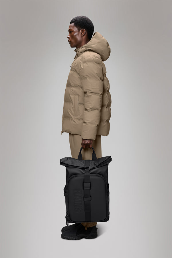 Rains Texel Moulded Backpack Black