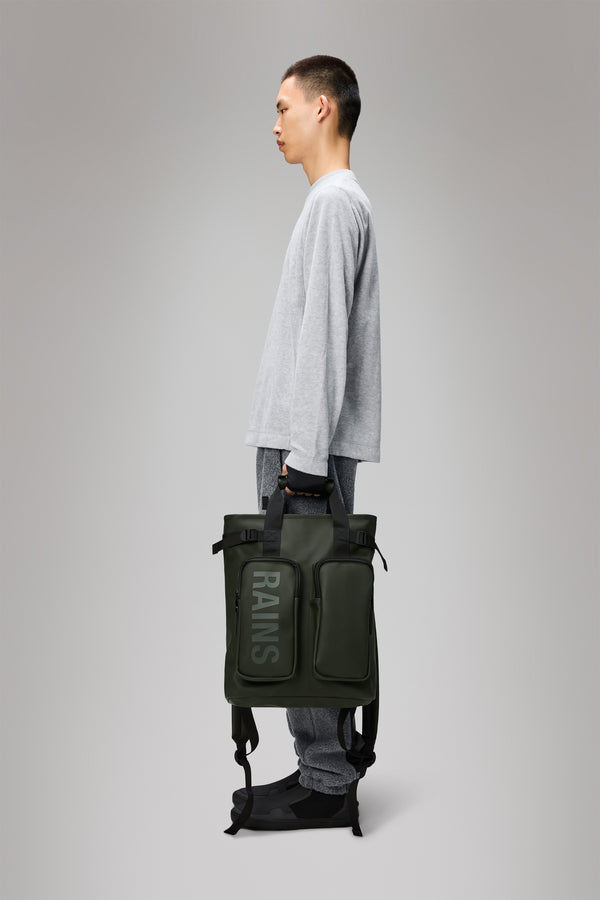 Rains Texel Tote Backpack Green