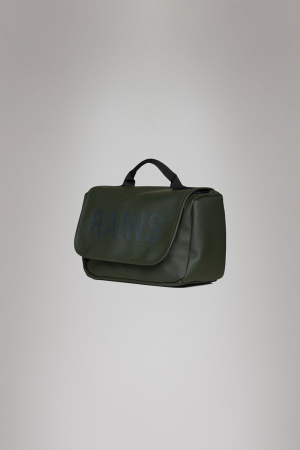Rains Texel Wash Bag Green