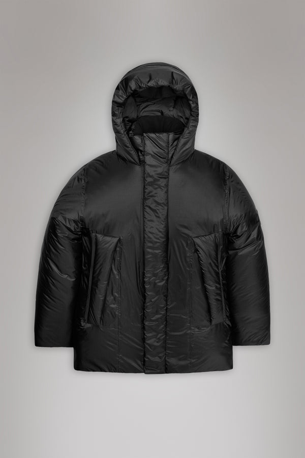 Rains Torna Insulated Curve Jacket Black